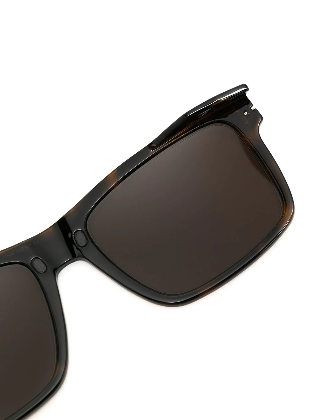 Tom Ford Magnetic Blue-block Rectangular Glasses In Black
