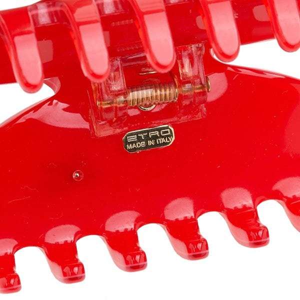 Etro Logo Hair Accessories In Red