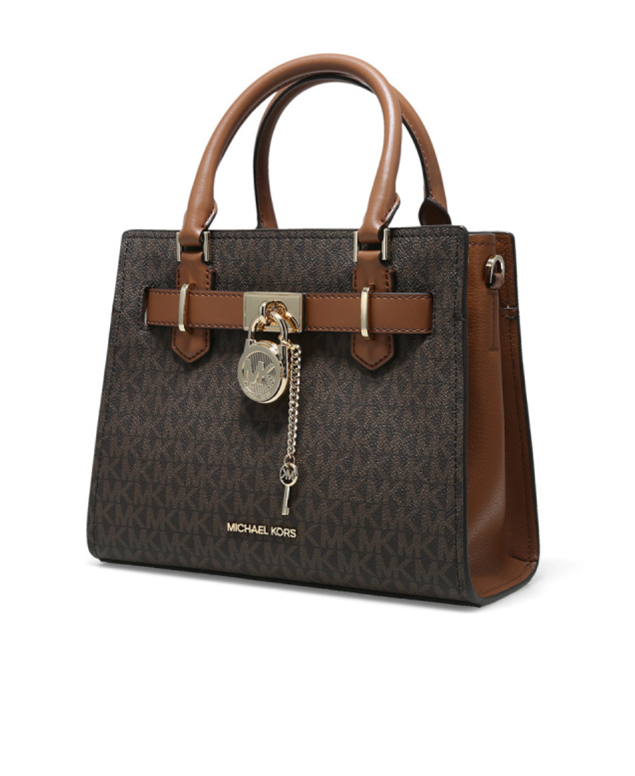 Michael Kors Hamilton Shoulder Bag In Black