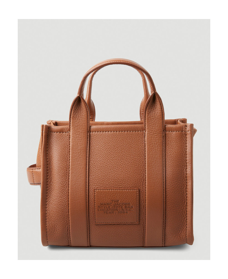 Shop Marc Jacobs Logo Handbag In Brown