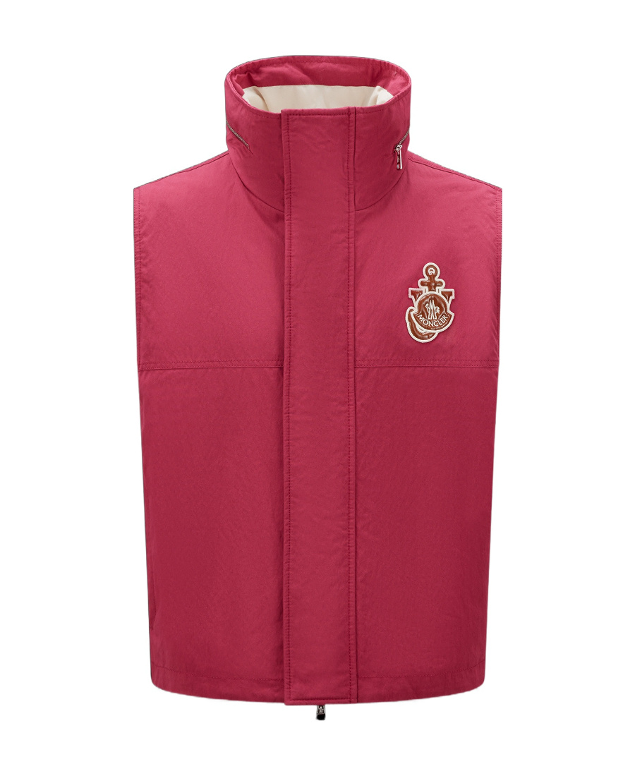Moncler X Jw Anderson Tryfan Vest In Red