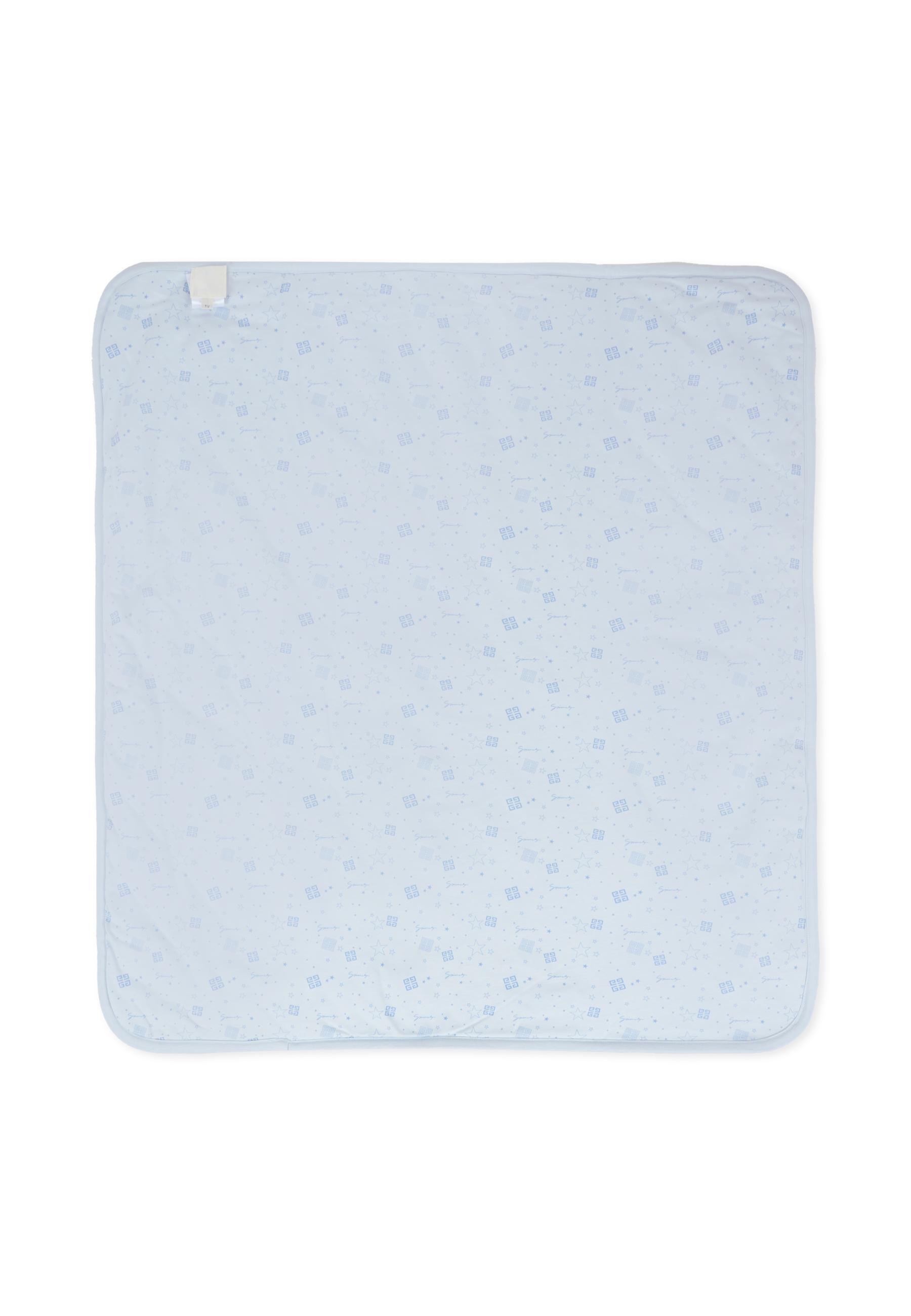 Givenchy Logo-print Star-pattern Baby Set In White