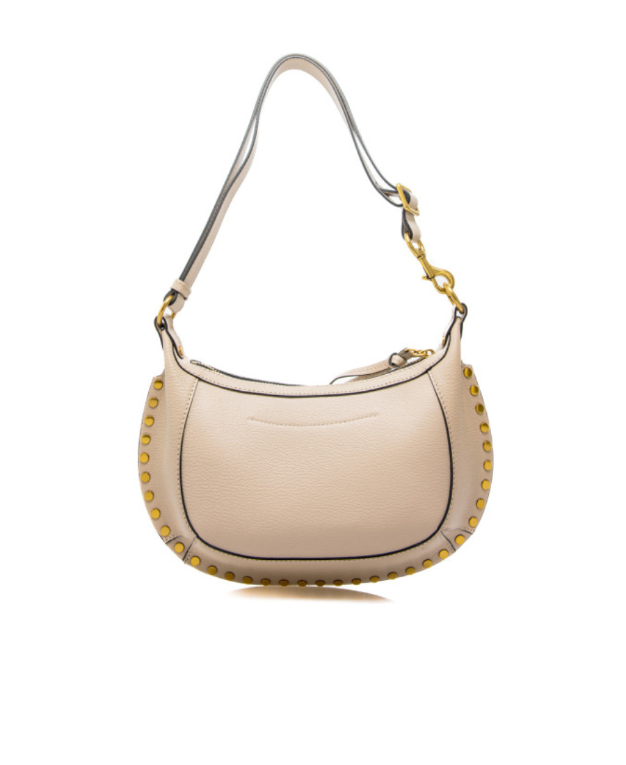 Isabel Marant Oskan Moon Shoulder Bags Beige In Nude