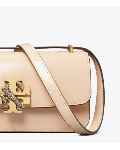 Tory Burch Eleanor Shoulder Bag In Nude
