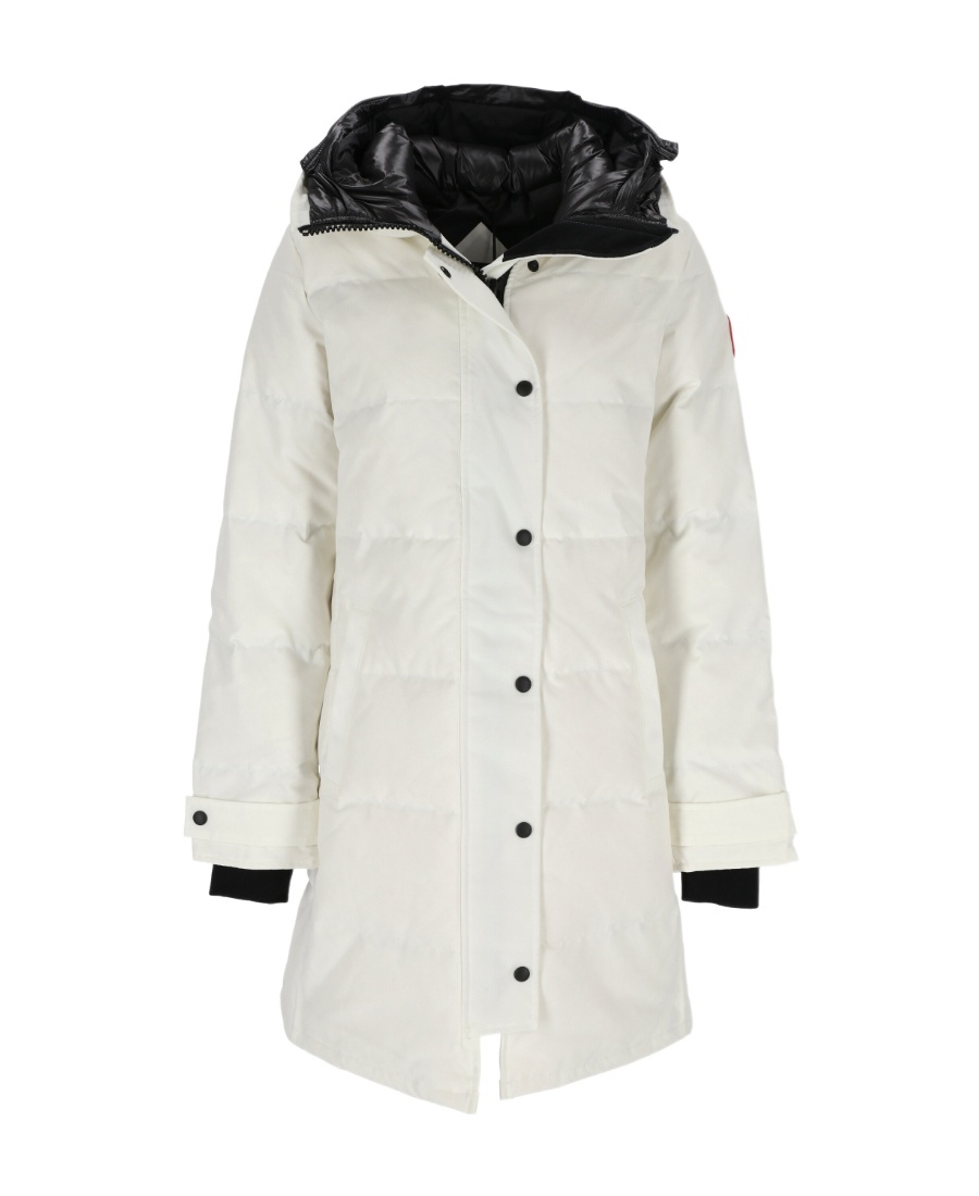 Canada Goose Shelburne Water Resistant 625 Fill Power Down Parka In White