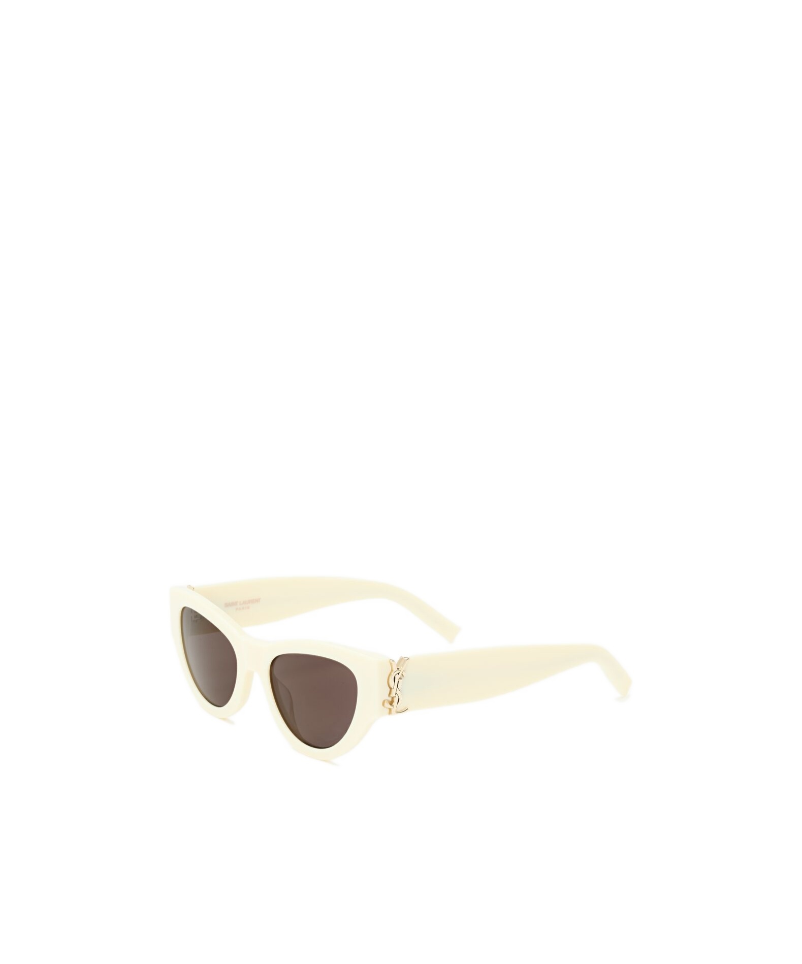 Saint Laurent Acetate Sl M94 Sunglasses In Neutral