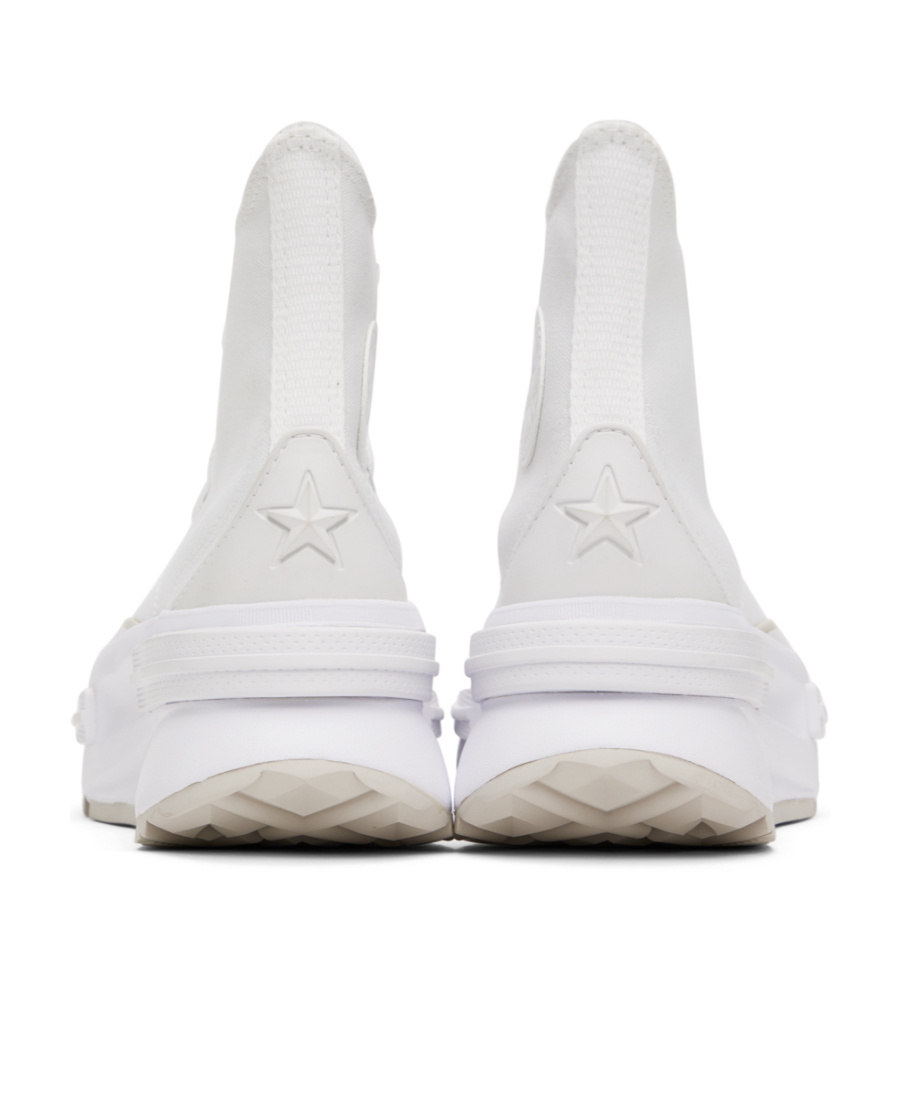 Converse Run Star Legacy Cx Sneakers In White With Ecru Detail In White