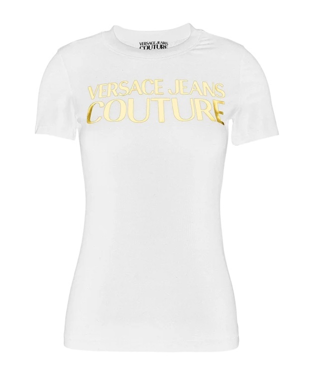 Versace Jeans Logo-print T-shirt In White