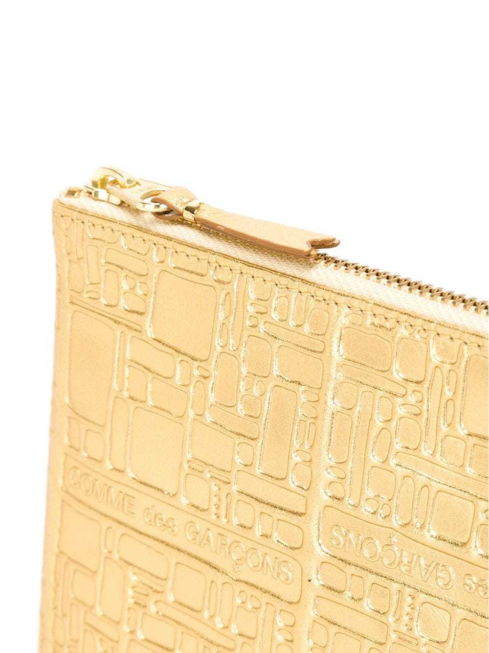 Comme Des Garçons 'embossed Logo' Purse