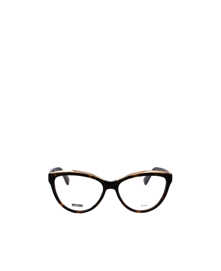 Moschino Logo Flat Mirror In Black
