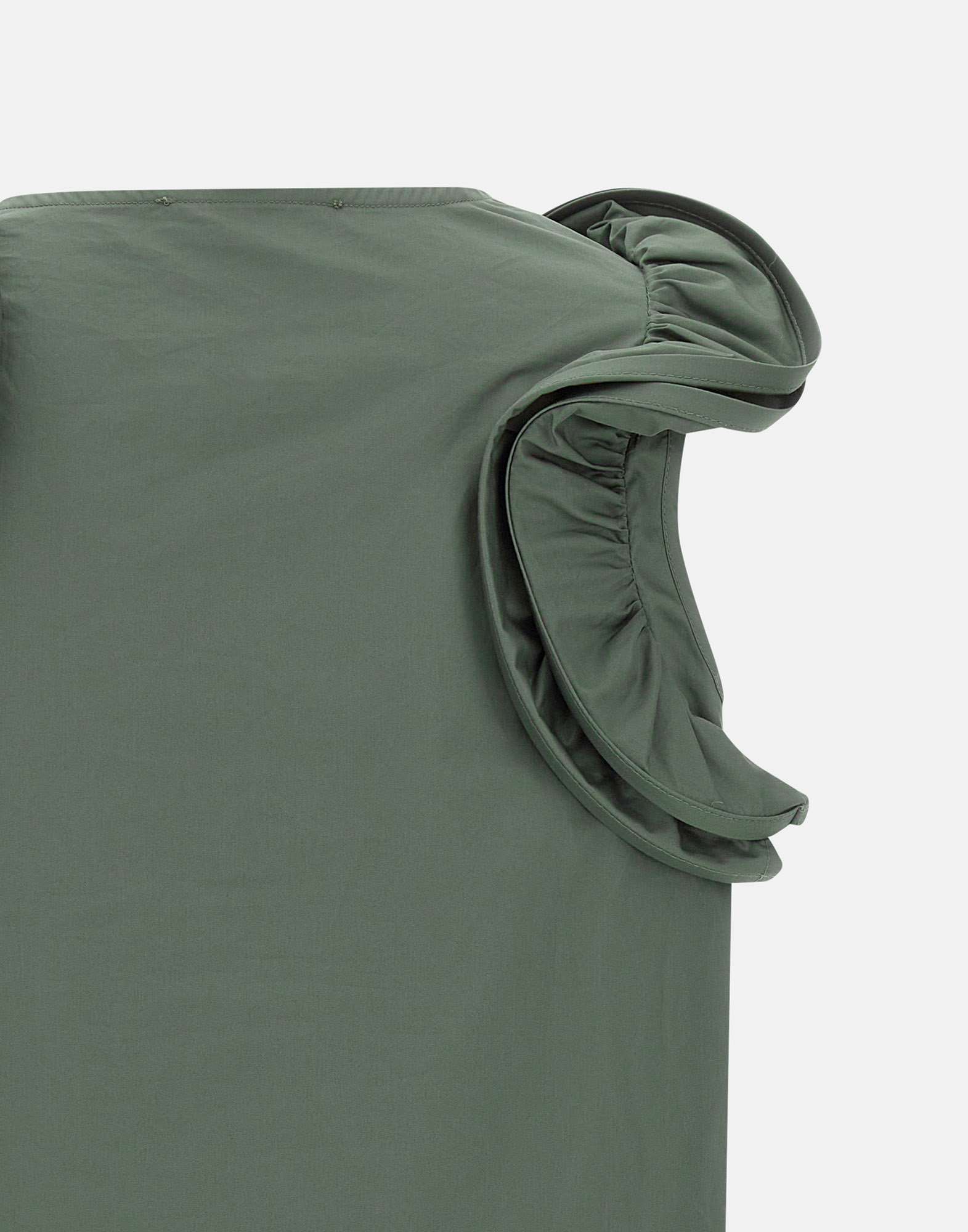 Kaos Ruffled Blouse In Green