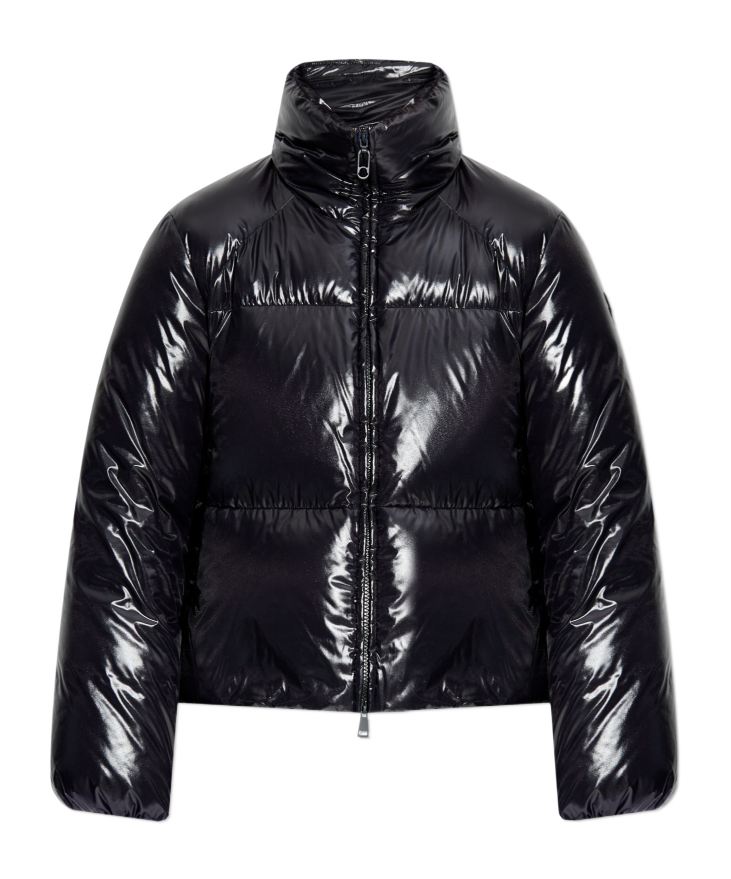 Moncler Breteuil Short Down Jacket Black In Black