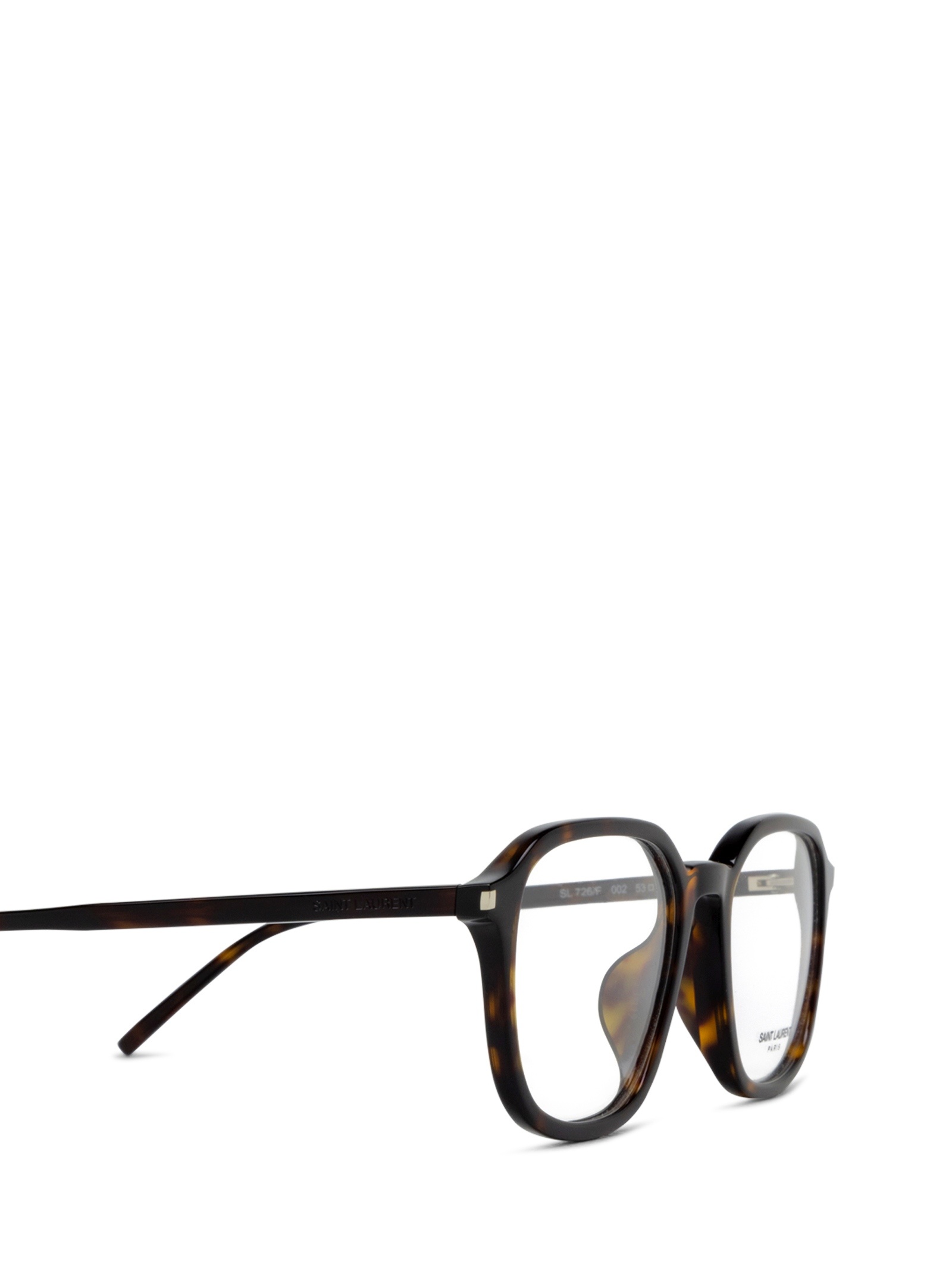 Saint Laurent Logo Flat Mirror In Black