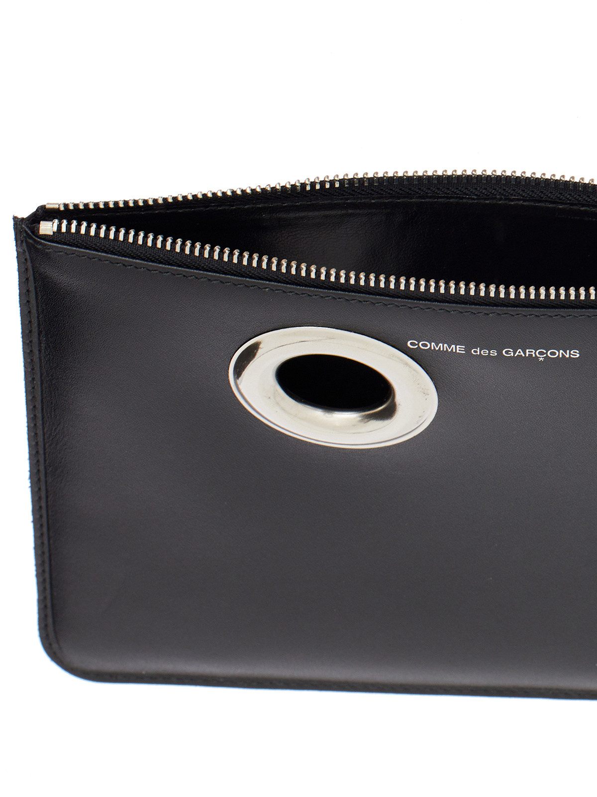 Shop Comme Des Garçons Zipper Clutch
