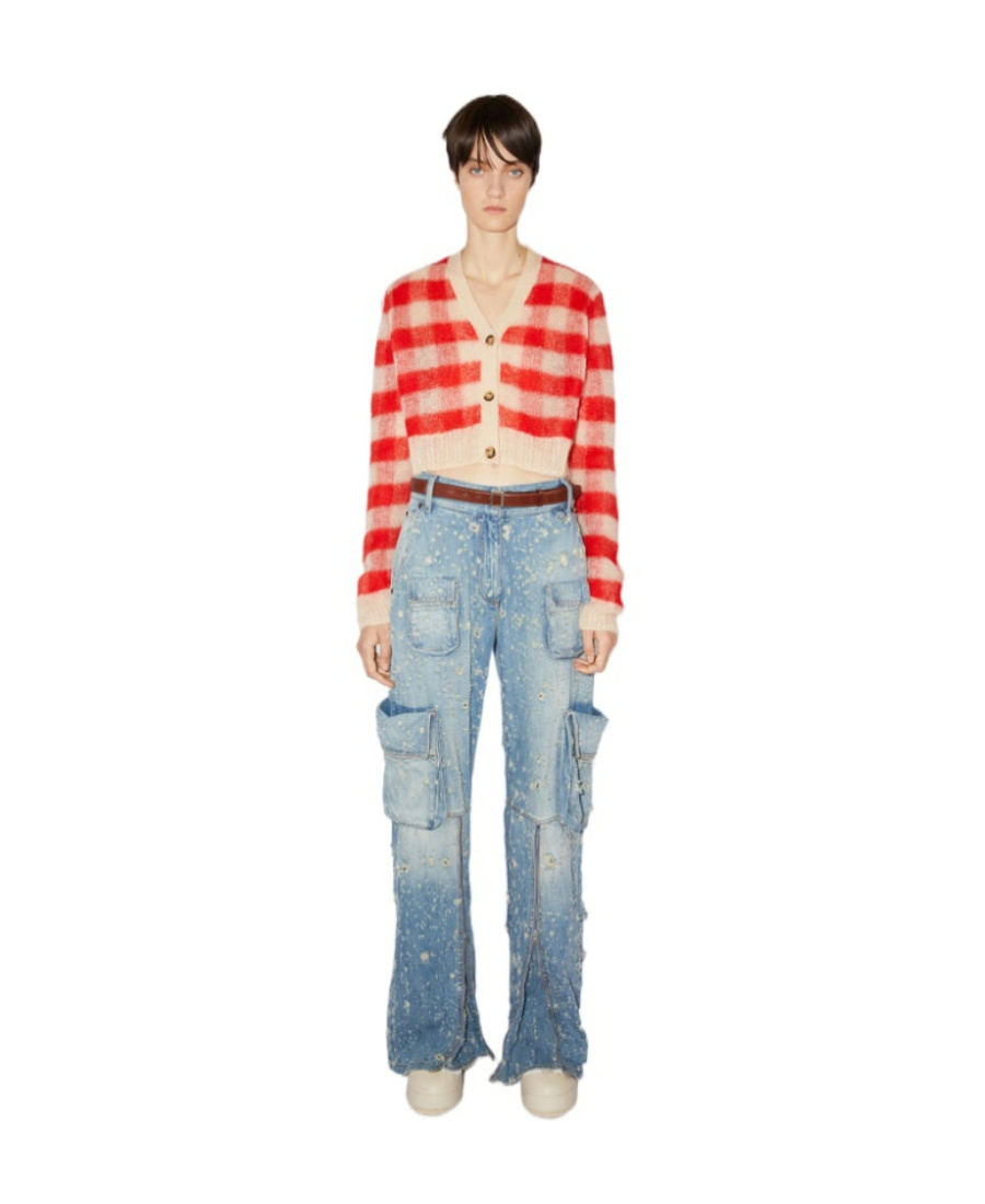 ACNE STUDIOS BUCKLE-FASTENING LEATHER BELT 
