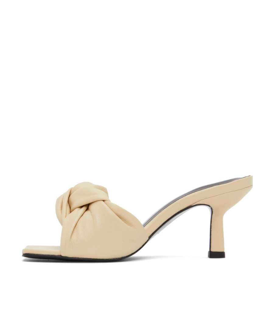 BY FAR LANA KNOT-DETAILED MULES