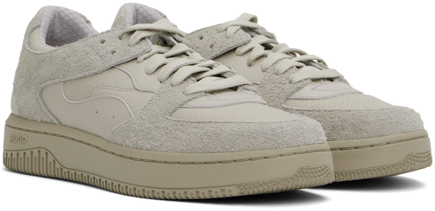 Hugo Boss Round Toe Low Top Sneakers