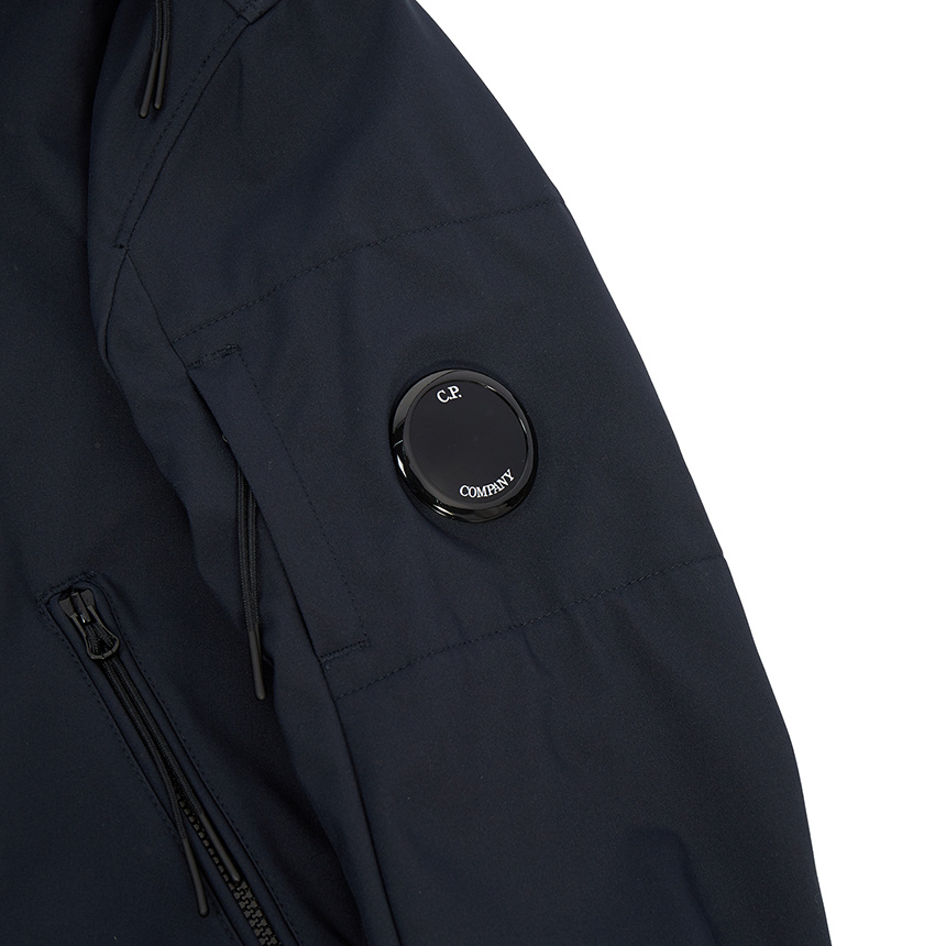 C.p. Company U16 C.p. Shell-r Jacket In Black