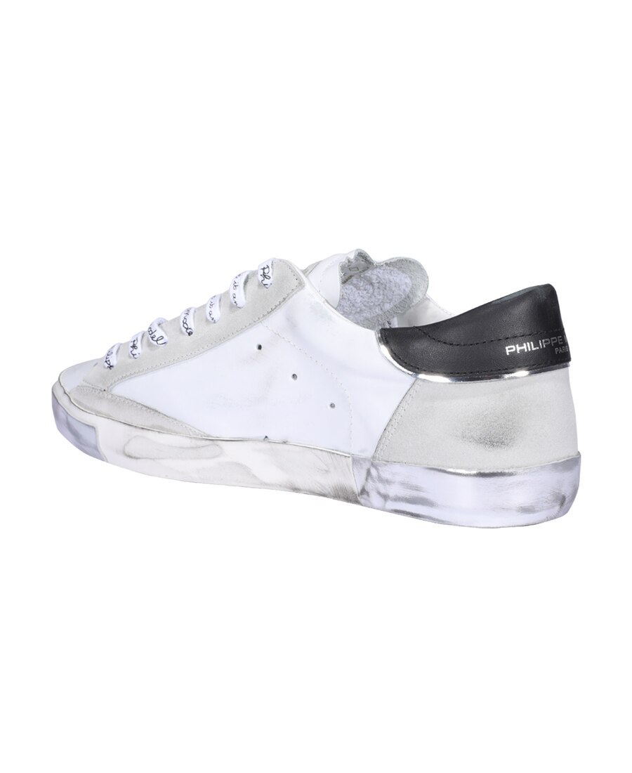 Shop Philippe Model Paris X Sneakers In White
