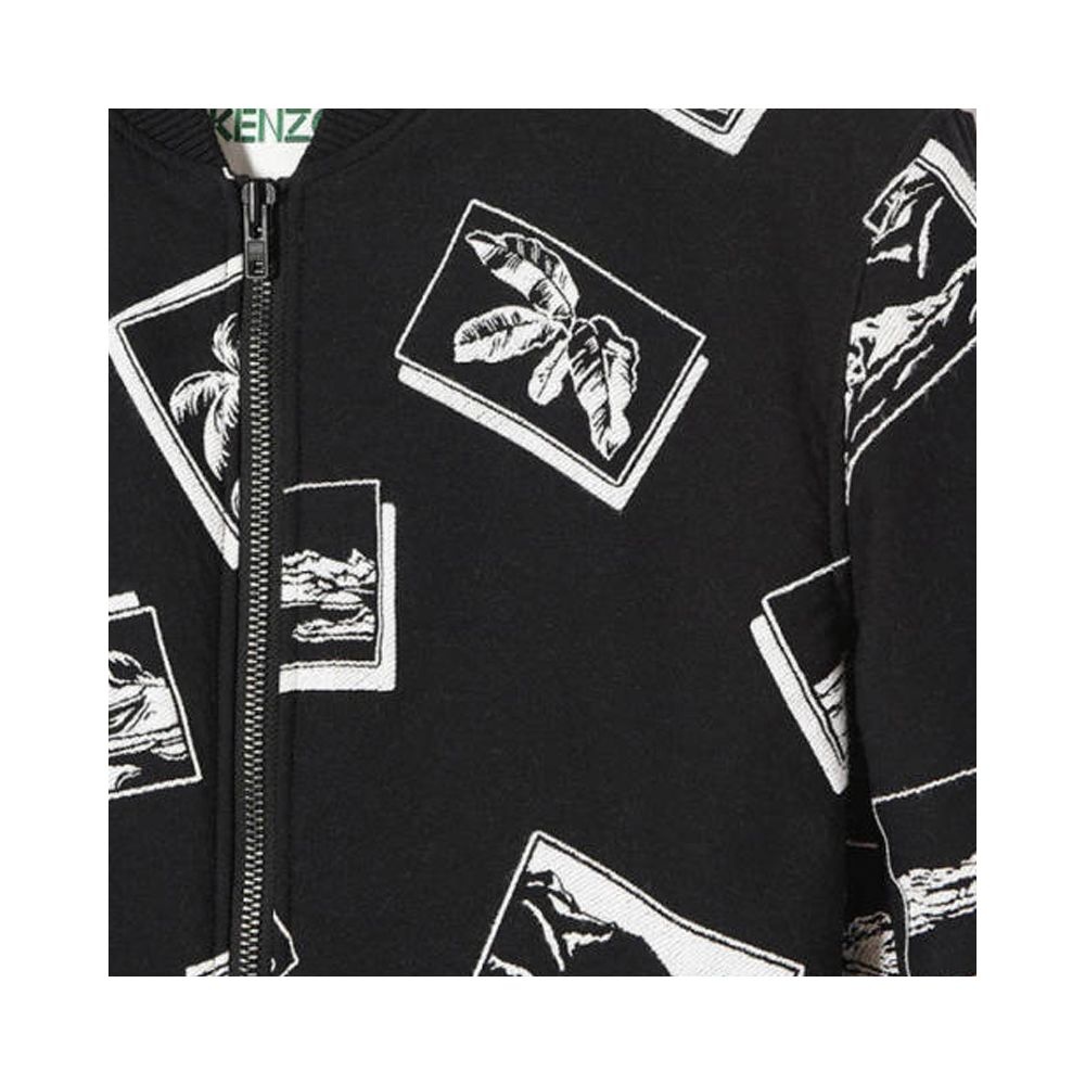 KENZO PRINTED BASEBALL JACKET