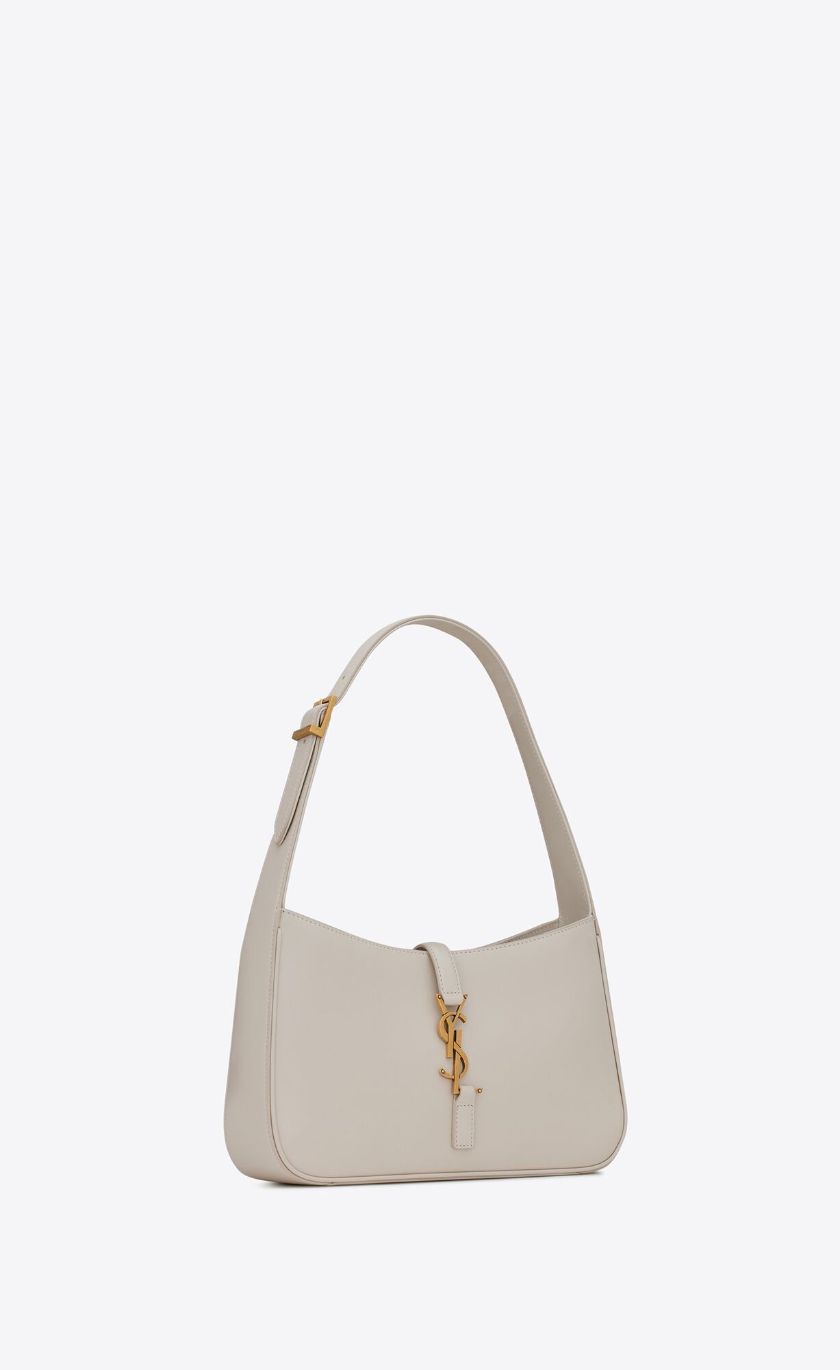 Saint Laurent Le 5 À 7 Shoulder Bag In White