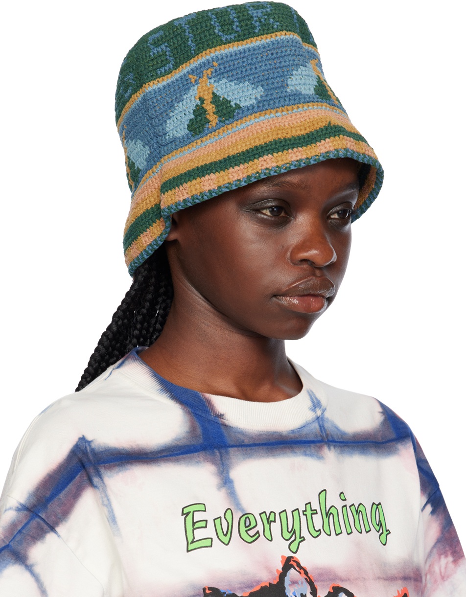 Story Mfg. Multicolor Brew Hat In Green