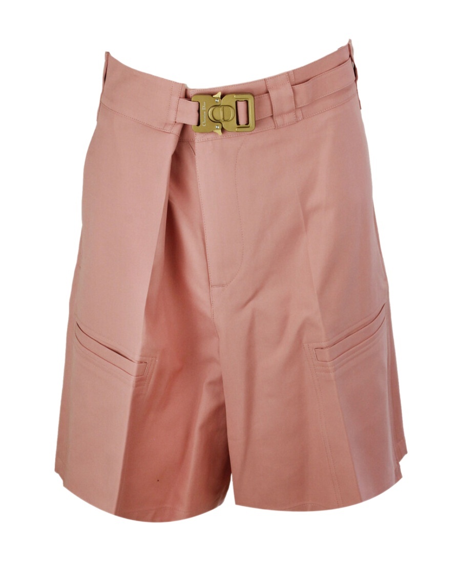 Dior Logo Casual Shorts In Pink