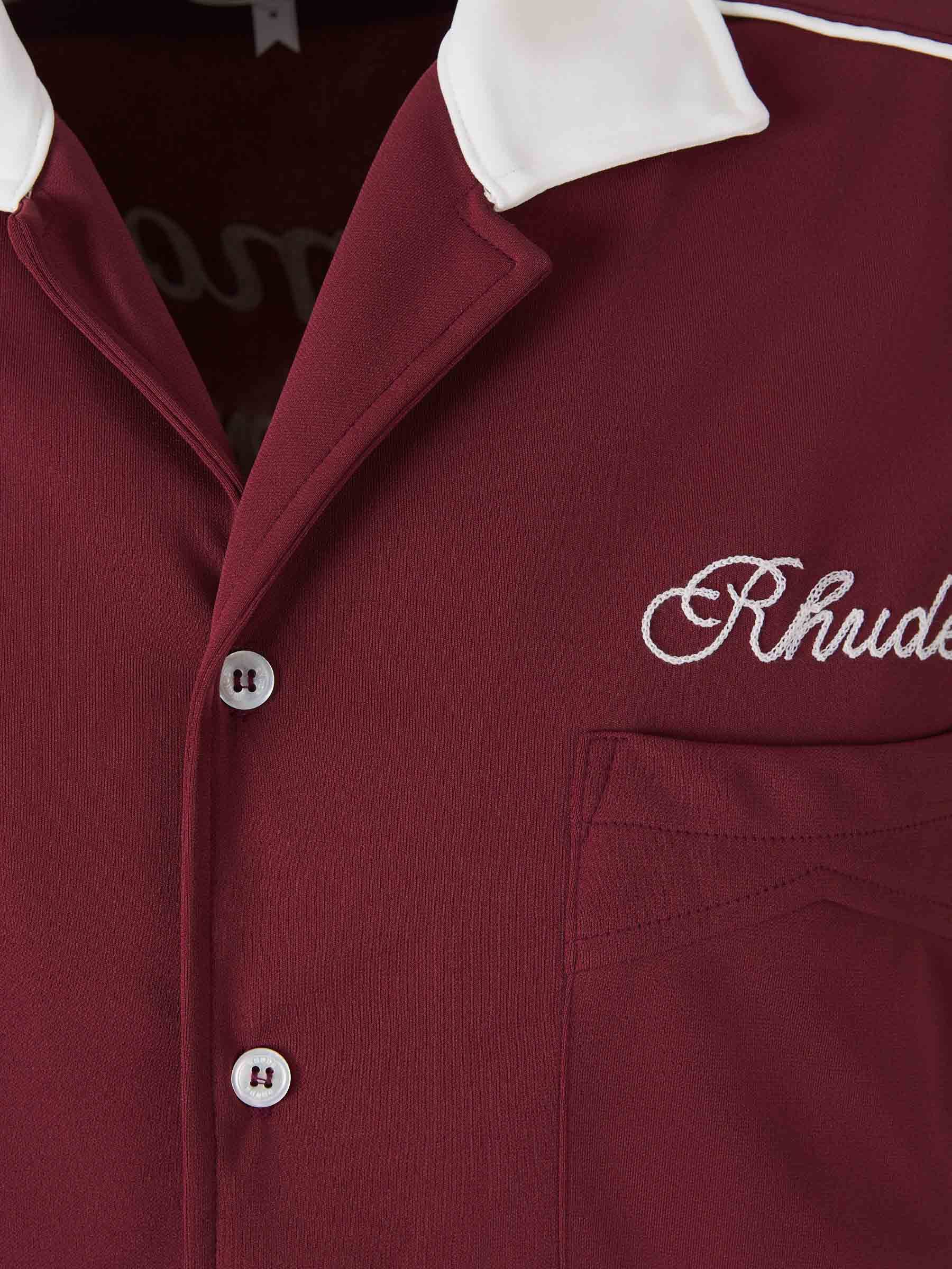 Rhude Red Mont Blanc Shirt In Red