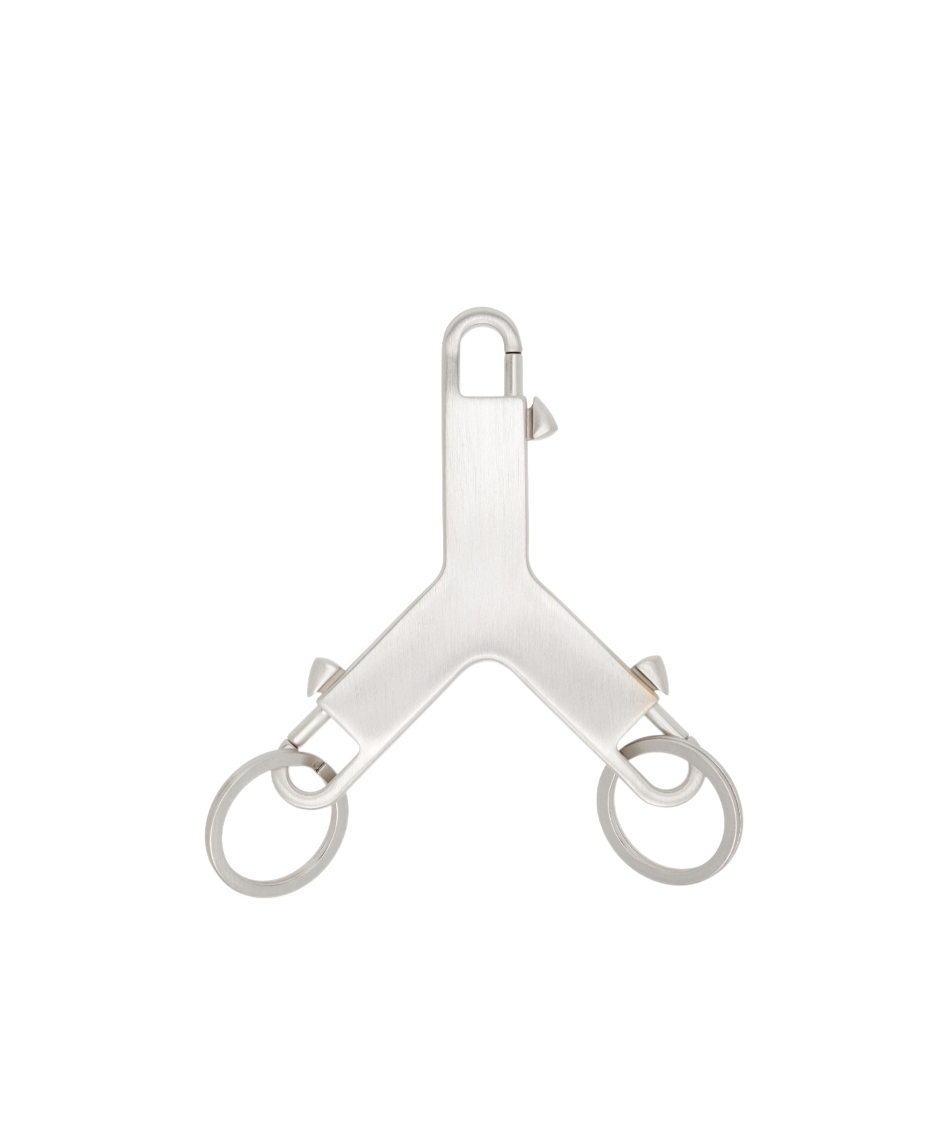 Rick Owens Claw Keychain In Gray
