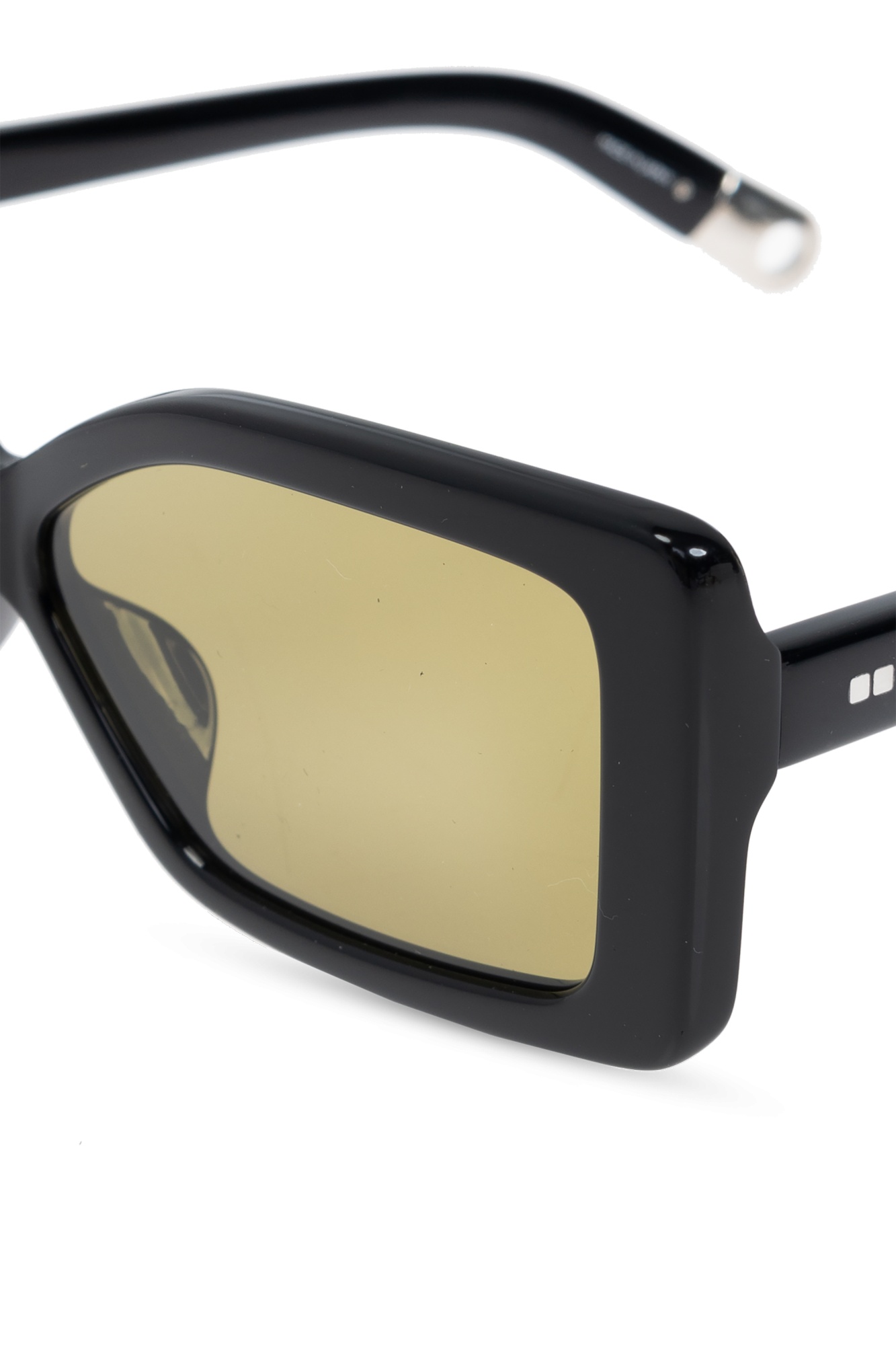Jacquemus Rectangle Frame Sunglasses Sunglasses In Nude