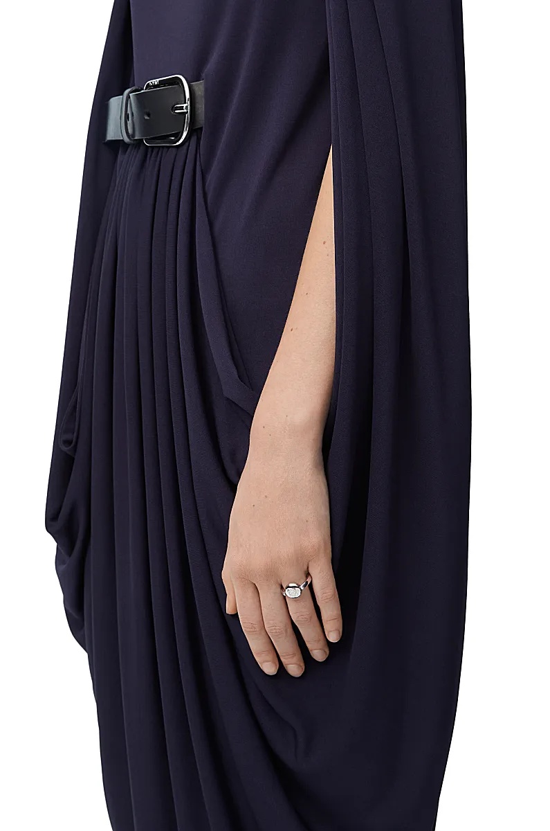 Loewe Anagram Ring In White