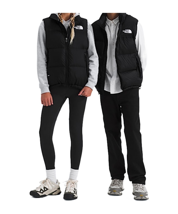 The North Face Boys  Girls 1996 Retro Nuptse Vest In Black
