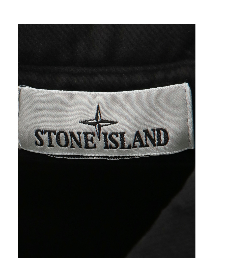 STONE ISLAND COMPASS-PATCH FLAP-POCKET SHIRT