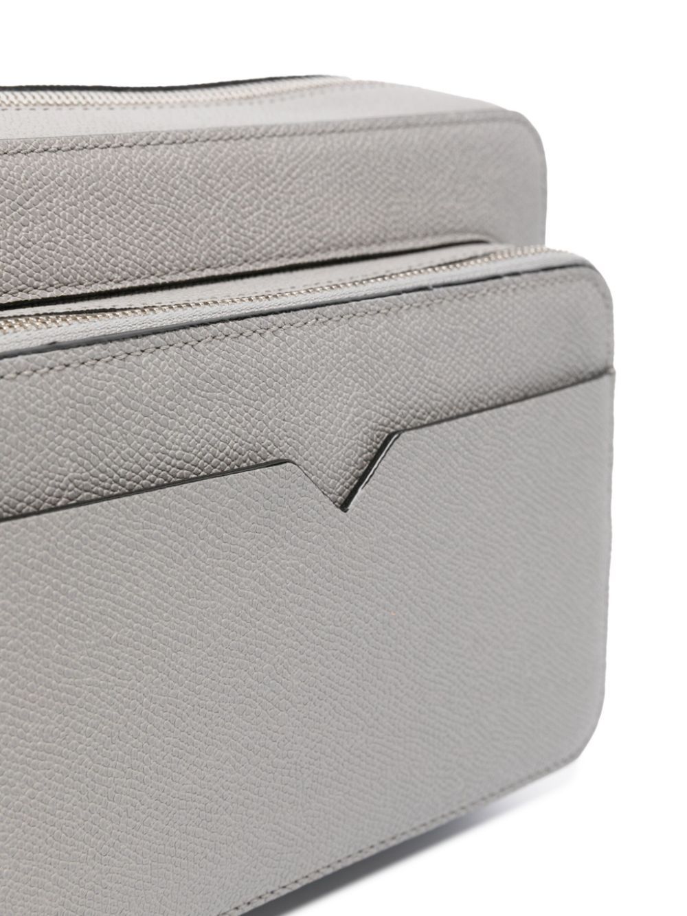 VALEXTRA V-LINE REPORTER MESSENGER BAG