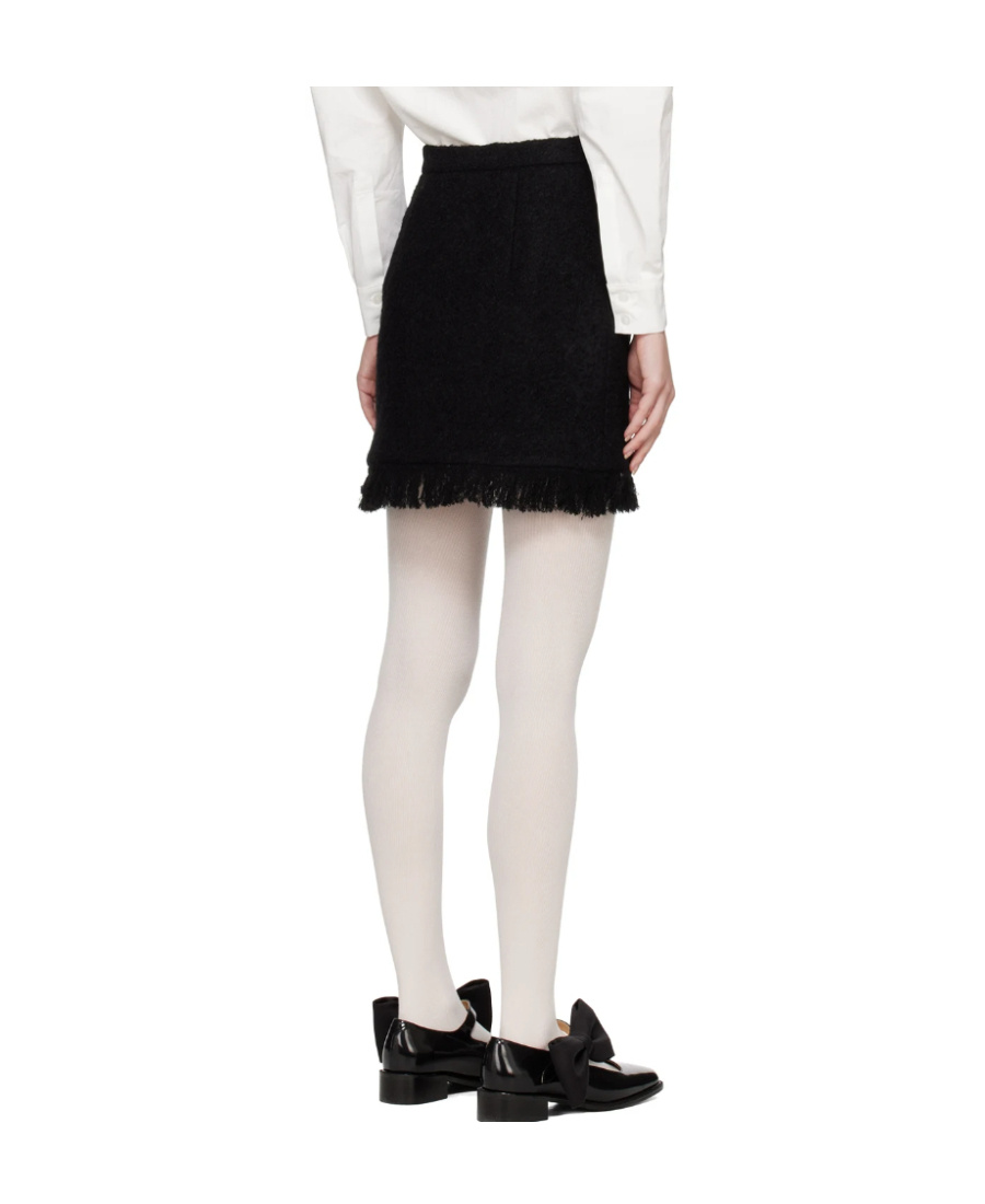Kimhēkim Logo Skirt In Black
