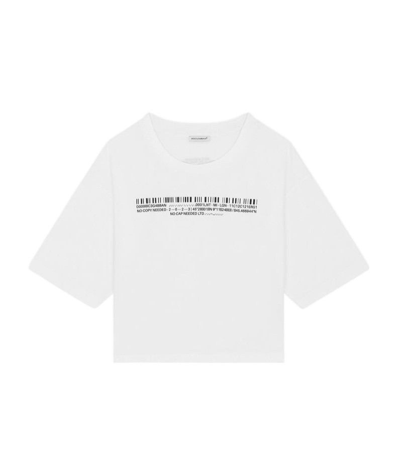 Dolce & Gabbana Short-sleeved T-shirt In White