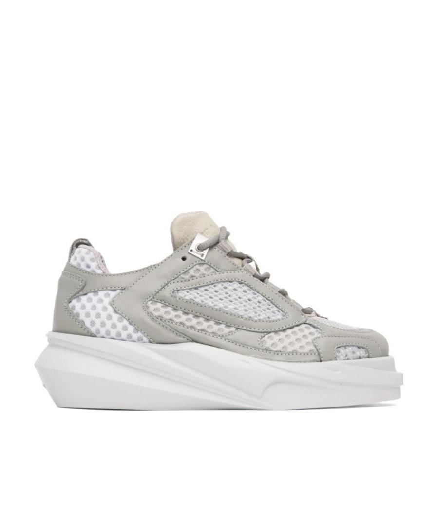 Alyx Gray Mono Hiking Sneakers In White