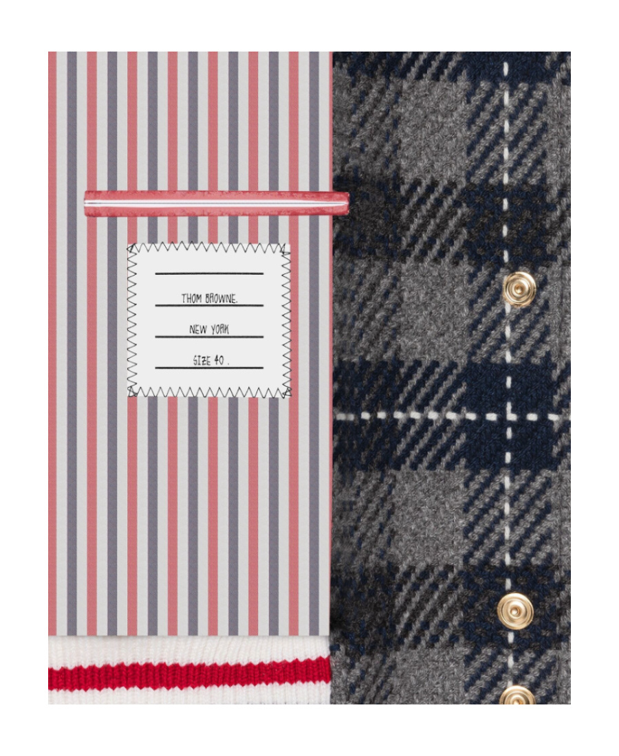 Thom Browne Tb In Gray