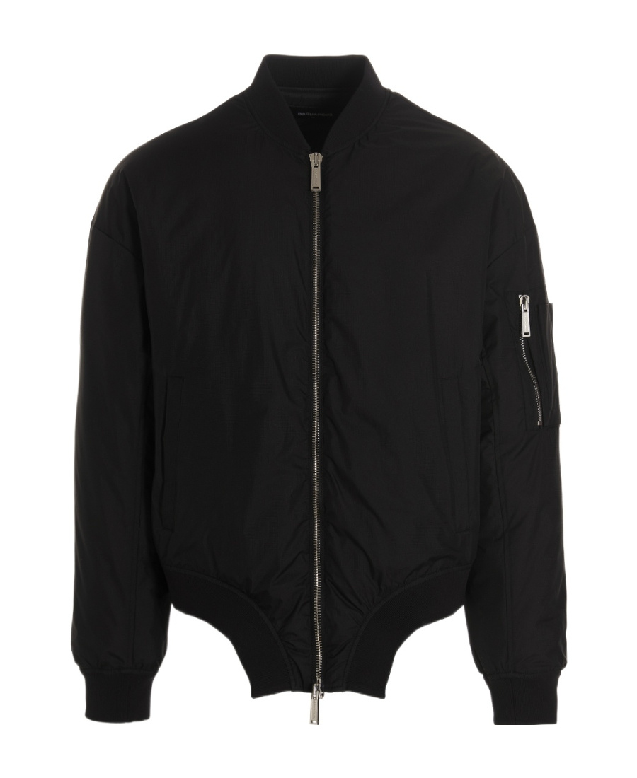 Dsquared2 D2 On The Wave Casual Jackets And Parka Black In Black