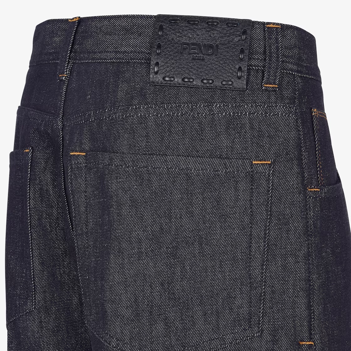 'Fendi Roma' patch jeans Jeans