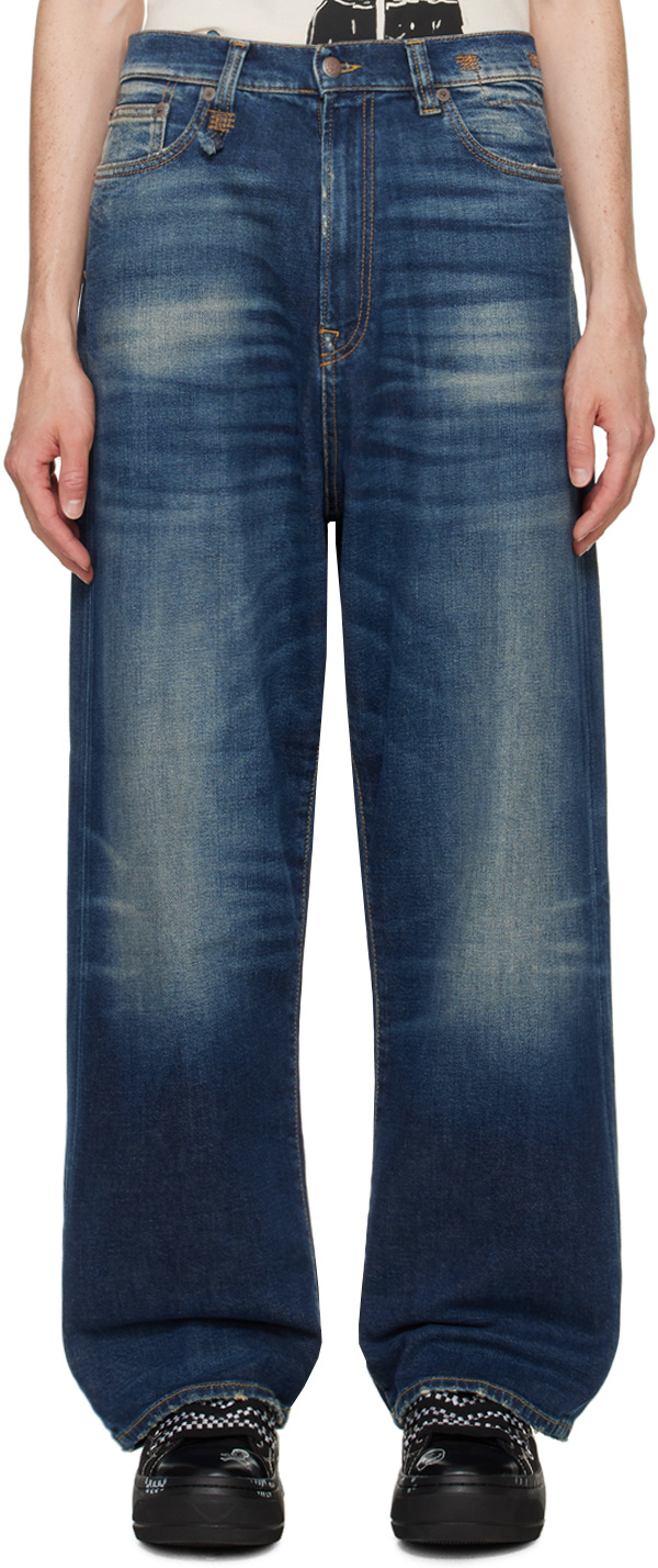 R13 Venti Jeans In Blue