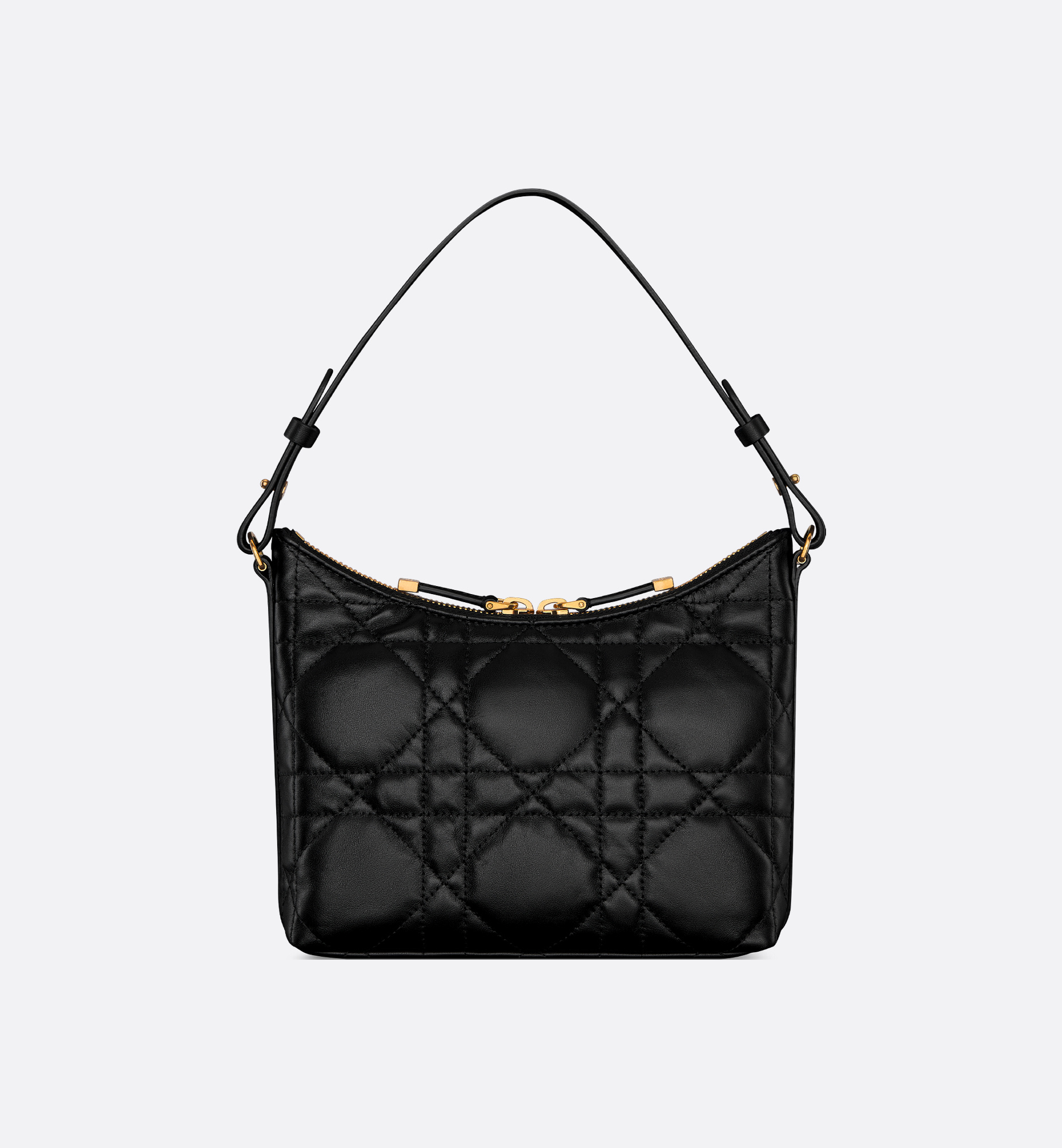 Dior Miss Caro Ling Mini Bag With Chain In Black