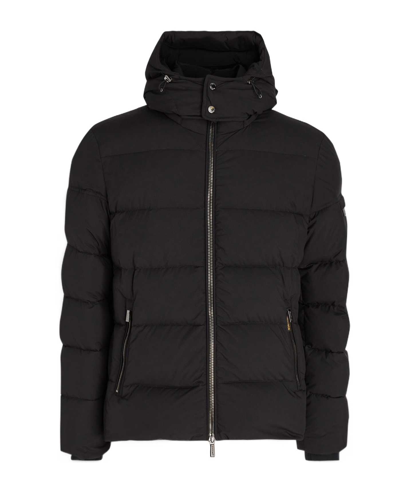 Moorer Long-sleeved Down Jacket In Black
