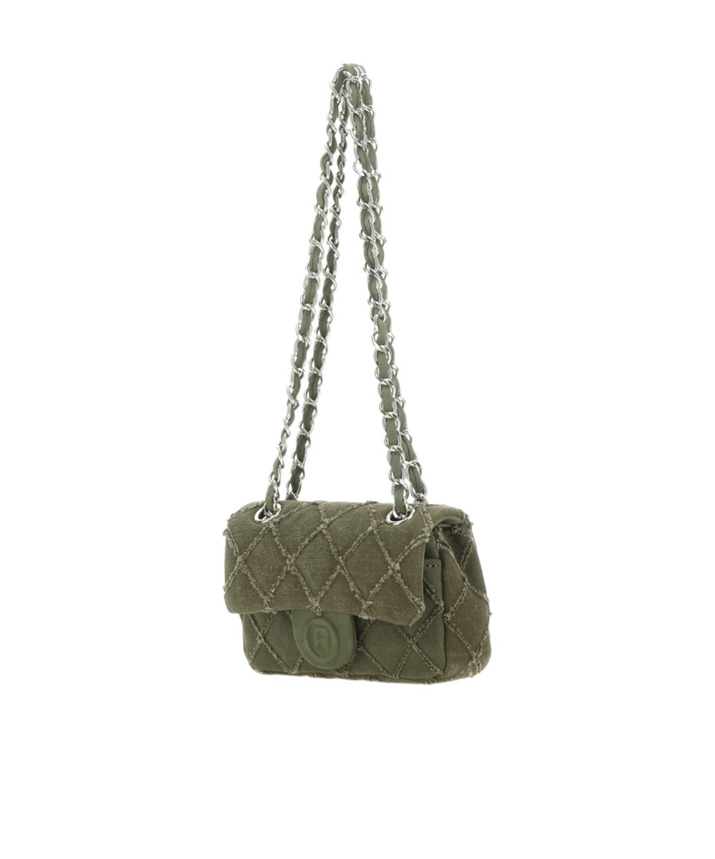 Readymade Chain Shoulder Bag In Green