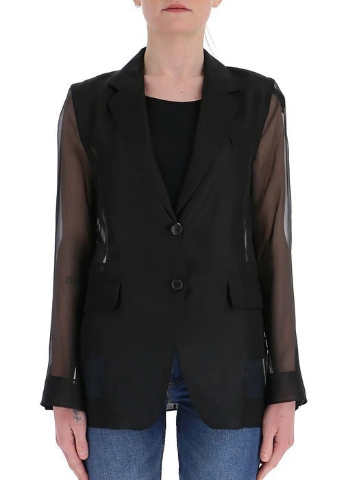 Max Mara Lucerna Thin Suit Jacket In Black