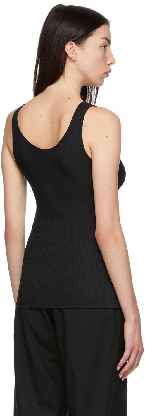 6397 Tank Top In Maglia In Black