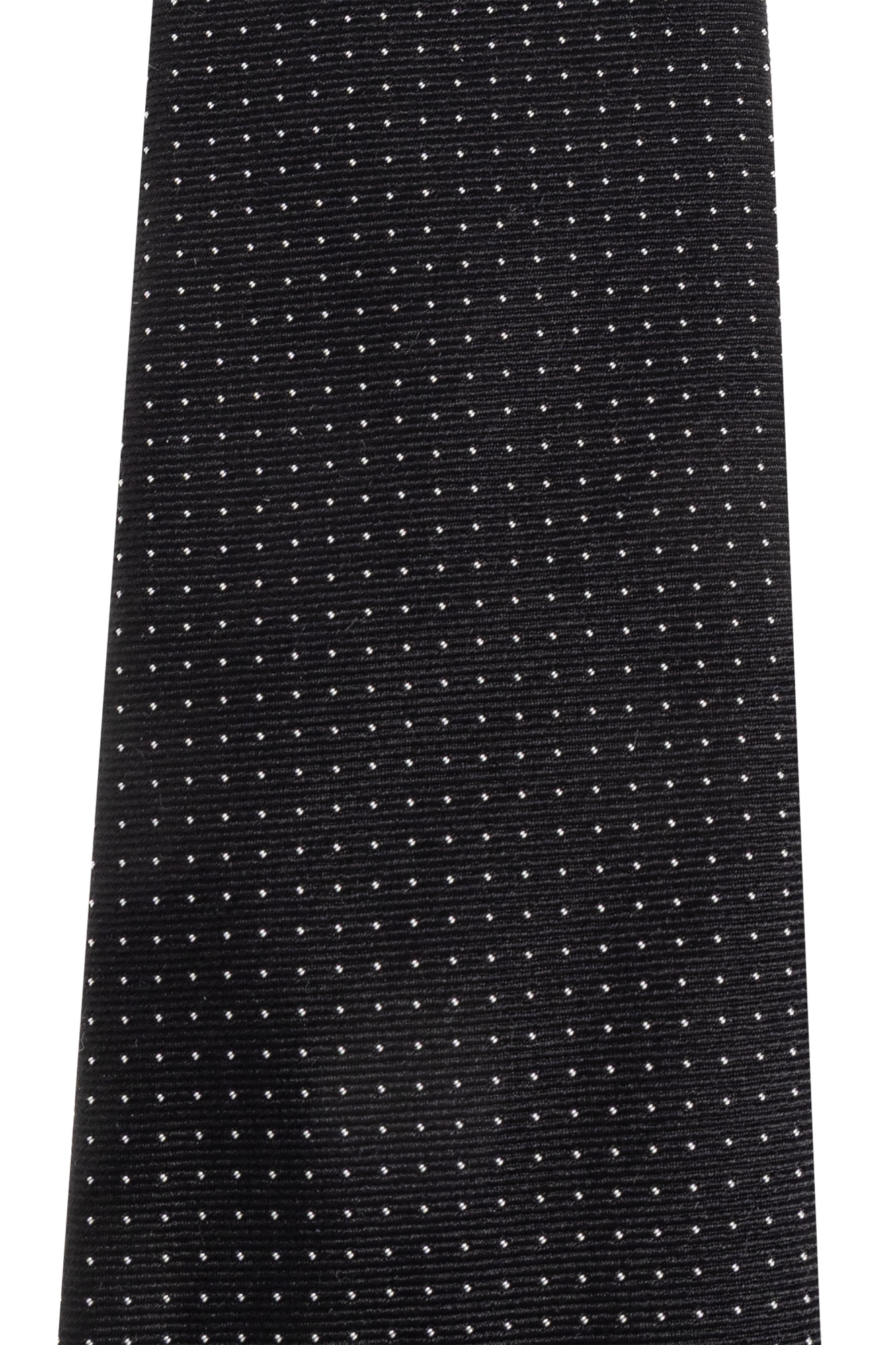 Giorgio Armani Pointed Tie In Black