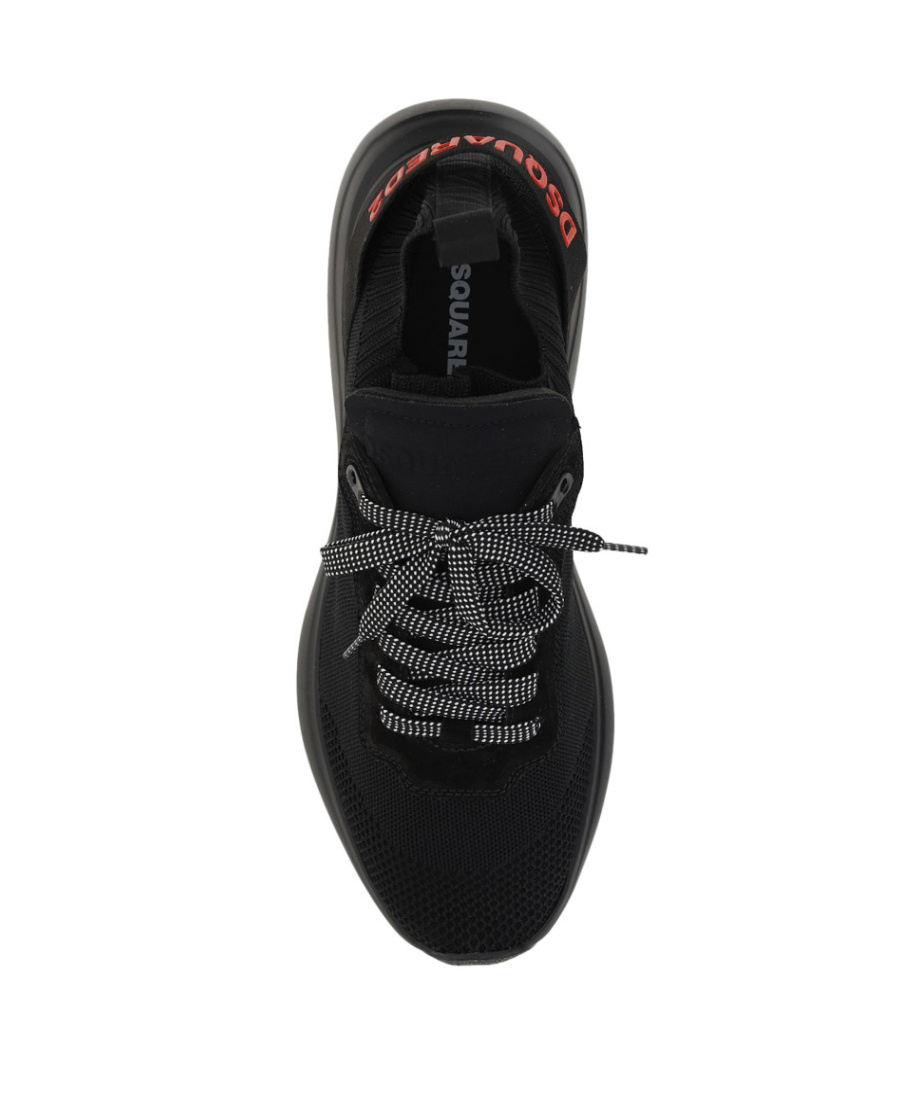 Dsquared2 Logo Sports Shoes In Black
