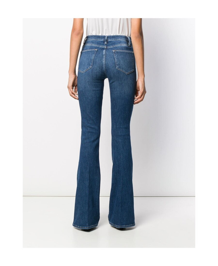 FRAME SLIM-FIT FLARED JEANS 