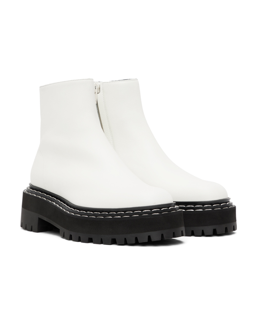 Shop Proenza Schouler And Ankle Boots In White